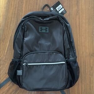 Under Armour Charcoal Backpack  new with tags